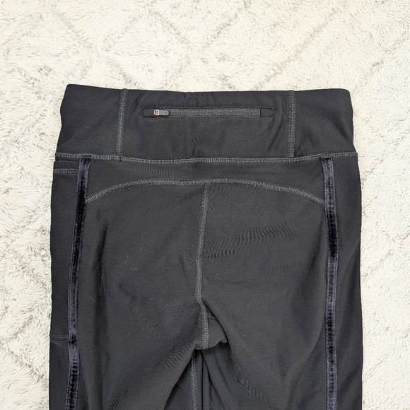 Sweaty Betty Leggings Womens S Black Thermodynamic ⅞ Length Running Train - Picture 11 of 11
